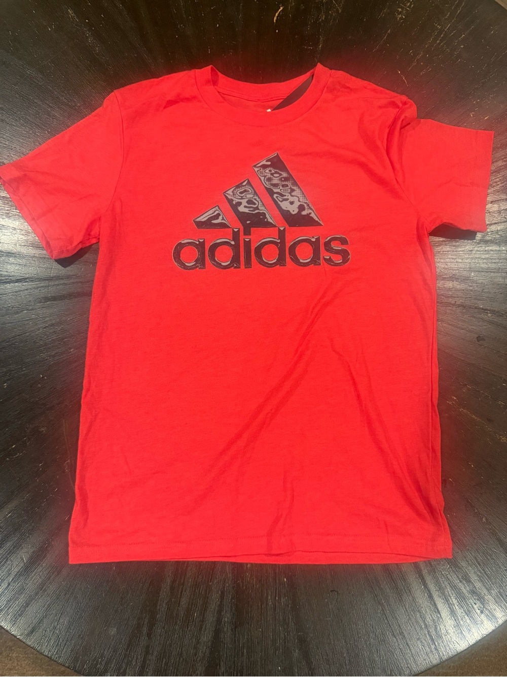 Boys Classic Red Crew Neck T-Shirt